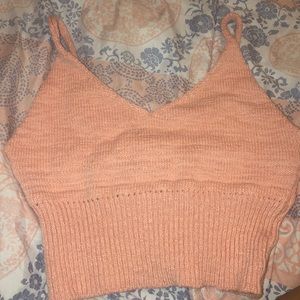 Sweater like crop top